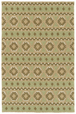 Kaleen Rugs Ayrlies Garden Collection AGC01-50 Green Area Rug