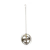 Sagebrook Home Hanging Candle Holder, Brown
