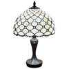 Amora Lighting AM120TL12B Tiffany Style Jewel Table Lamp 19" High 