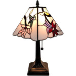 Amora Lighting AM211TL08B Tiffany Style Mission Table Lamp 8" Wide