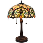 Amora Lighting AM313TL16B Tiffany Style Multi-Color Table Lamp 23" Tall
