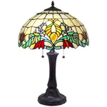 Amora Lighting AM334TL16 Tiffany Style Table Lamp 24" Tall