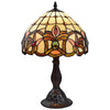 Amora Lighting AM336TL12 Tiffany Style Geometric Table Lamp 19" Tall