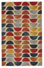 Vibe by Jaipur Living Carson Handmade Geometric Multicolor Area Rug