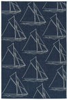 Kaleen Rugs Amalie Collection AML03-22 Navy Area Rug