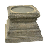 Sagebrook Home AR10434-01 5" Beige Pedestal Candle Holder