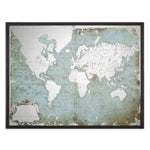 Uttermost 30400 Mirrored World Map