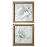 Uttermost 35241 Winter Blooms Floral Art S/2