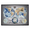 Uttermost 32538 Mirrored World Map