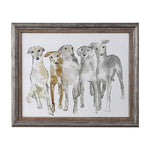 Uttermost 51111 Hounding Around Framed Print