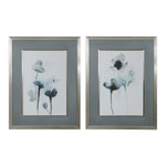 Uttermost 33688 Midnight Blossoms Framed Prints Set/2