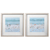 Uttermost 33695 Sea Glass Sandbar Framed Prints, Set/2