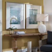 41439 Coastal Patina Modern Framed Prints, Set of 2