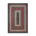 Homespice Decor 815231 6' x 9' Rectangular Adirondack Wool Braided Rug