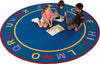 Carpet For Kids Alpha Rug, Round