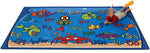 Carpet For Kids  Aquarium Educational Rug