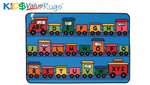 Carpet For Kids Alphabet Train Rug