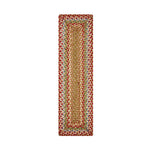 Homespice Decor 597144R 8" x 28" Rectangular Table Runner Jute Braided