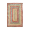 Homespice Decor 511140 20" x 30" Rectangular Azalea Jute Braided Rug