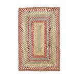 Homespice Decor 511140 20" x 30" Rectangular Azalea Jute Braided Rug