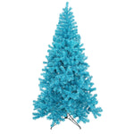 Vickerman  9' Sky Blue Artificial Christmas Tree Teal Dura-lit LED.