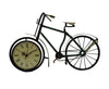 Benzara Cycle Shaped Metal Table Clock With Analog Display, Multicolor