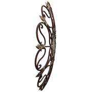 Benzara Fabulous Metal Wall Decor with Intricate Design, Bronze