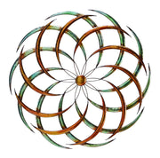 Benzara Modern Circular Metal Wall Decor, Multicolor