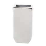 Benzara Gleaming Stainless Steel Vase