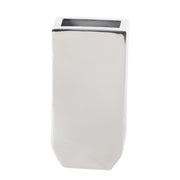 Benzara Gleaming Stainless Steel Vase