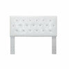 Benzara Velen II Contemporary Twin Size Headboard, White