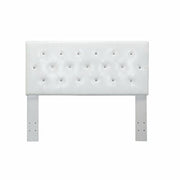 Benzara Velen II Contemporary Twin Size Headboard, White