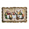 Benzara Homili Novelty Last Supper Plaque, Multicolor