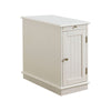 Benzara Lucer Contemporary Cabinet, White