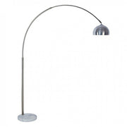 Benzara Rene Contemporary Style Arch Lamp, White