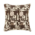 Benzara Concrit Contemporary Pillow, Small Set of 2, Brown