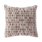 Benzara Pianno Contemporary Pillow, Small Set of 2, Brown