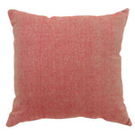 Benzara JILL Contemporary Big Pillow, Red Finish, Set of 2