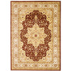 Benzara Altay Contemporary Area Rug, Chocolate