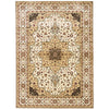 Benzara Altay Contemporary Area Rug, Ivory