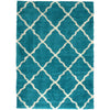 Benzara Zafirah Contemporary Area Rug, Turquoise