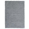 Benzara Zafirah Contemporary Area Rug, Solid Silver