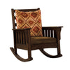 Benzara Morrisville Traditional Accent Chair, Dark Oak