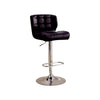 Benzara Kori Contemporary Bar Chair, Black Finish