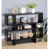 Benzara Contemporary Style Sofa Console / Display Cabinet, Black