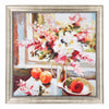Benzara Floral Wall Art Framed Beautifully, Multi Color