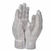 Benzara Accepting Hands Accent in Cement,Gray