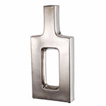 Benzara Glossy Keyhole Vase in contemporary style