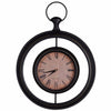 Benzara Minimal Wall Clock, Classic Black