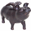 Benzara Flying Pig Sculptural Accent, Large